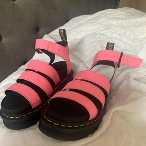 Dr. Marten’s Pink Blair’s Sandals